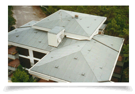 Copertura in guaina ardesiata